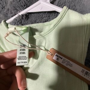 SKIMS Soft Lounge Tank Top in Light Green